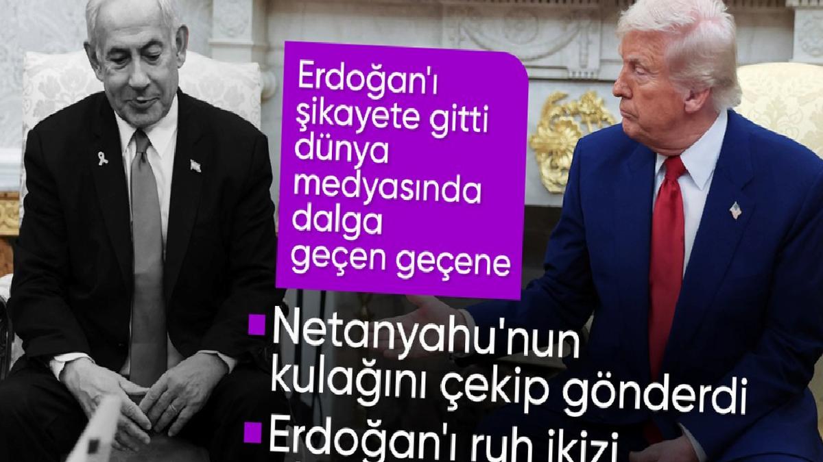 Türkiye’yi şikayete giden Netanyahu’nun fiyaskoya dönüşen ABD gezisi