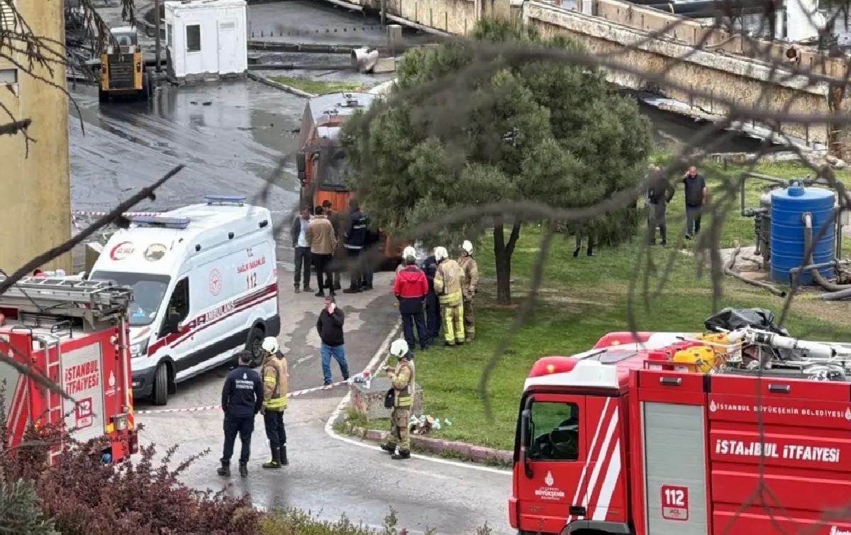 Tuzla’da Atık Depolama Tankında Patlama