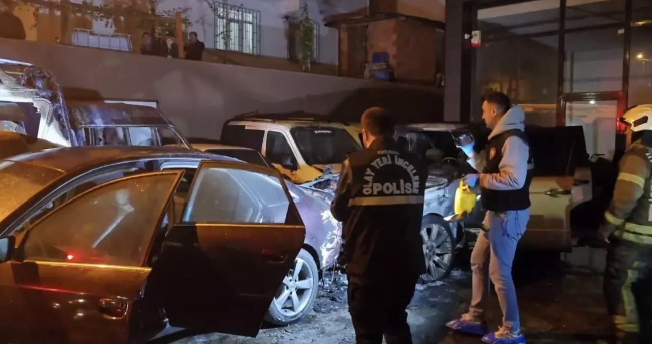 Tuzla’da Yangın: 6 Araç Yandı