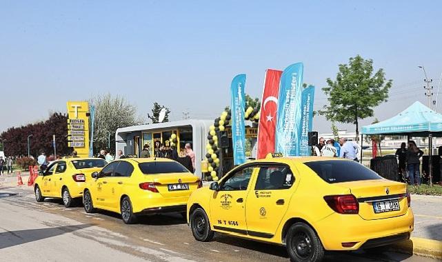Üçevler’de modern taksi durağı hizmete açıldı