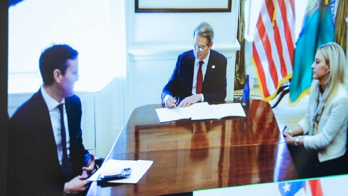 Ukrayna ve ABD, nadir elementler için mutabakat zaptı imzaladı