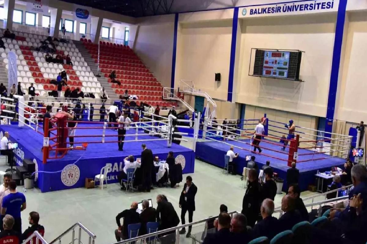 Üniversiteler Kick Boks Şampiyonası Gerçekleşti