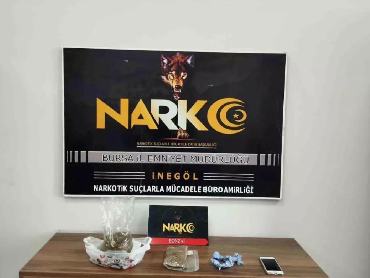 Uyuşturucu Taciri İnegöl’de Yakalandı