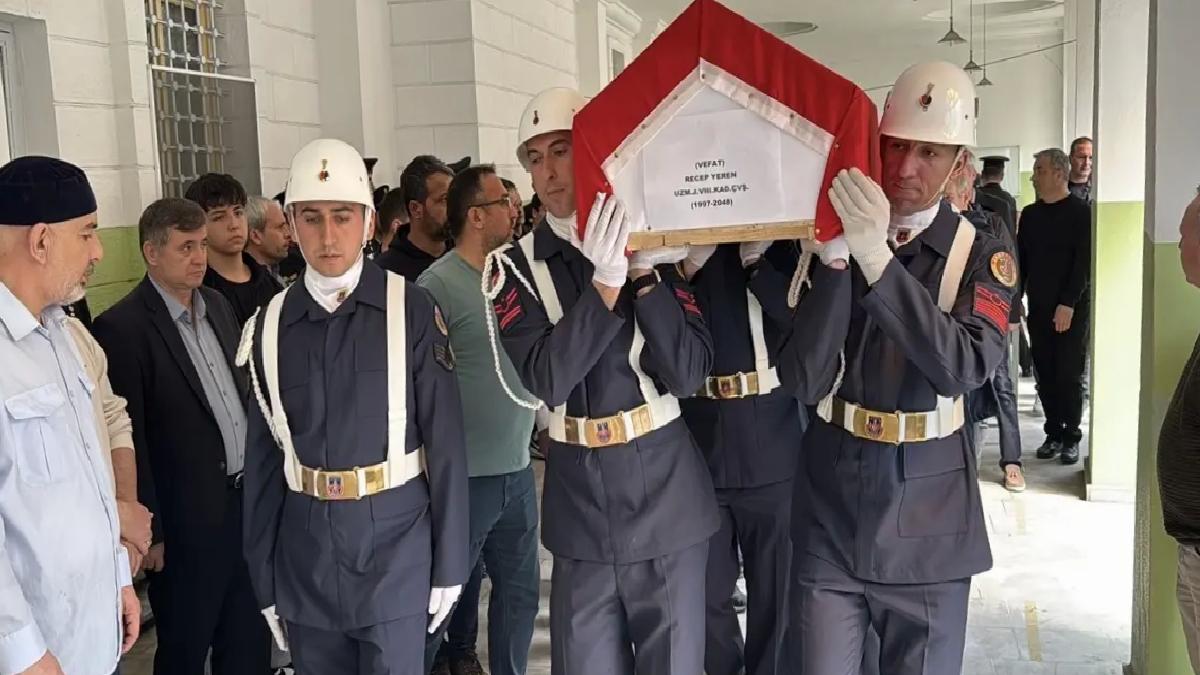 Uzman Çavuş Recep Yeren Son Yolculuğuna Uğurlandı