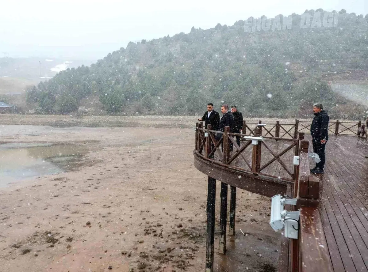 Vali Aydoğdu, Ergan Dağı’nda İncelemelerde Bulundu