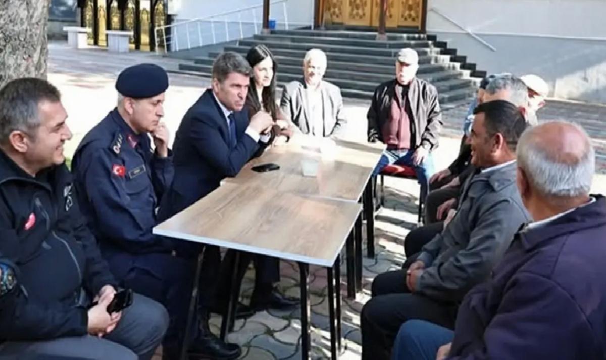 Vali Bakan Hamamözü’nde İncelemelerde Bulundu