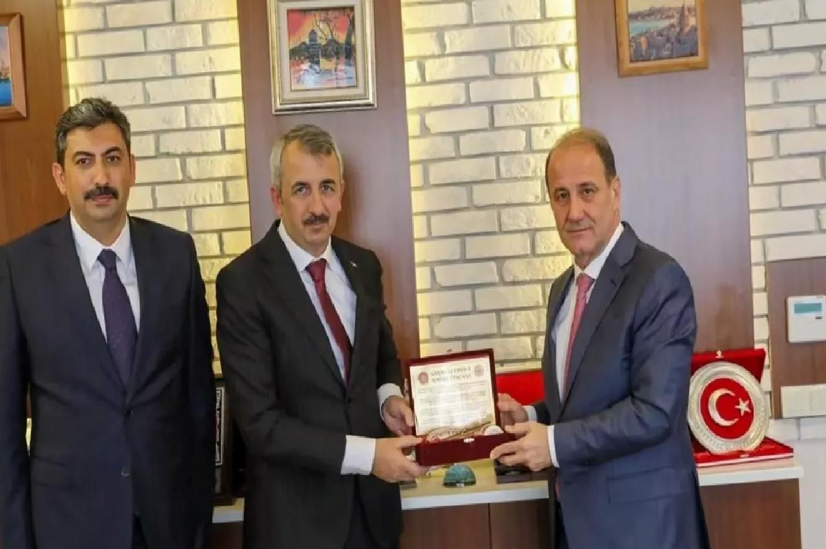 Vali Sezer’den HSK Başkan Vekili’ne Ziyaret
