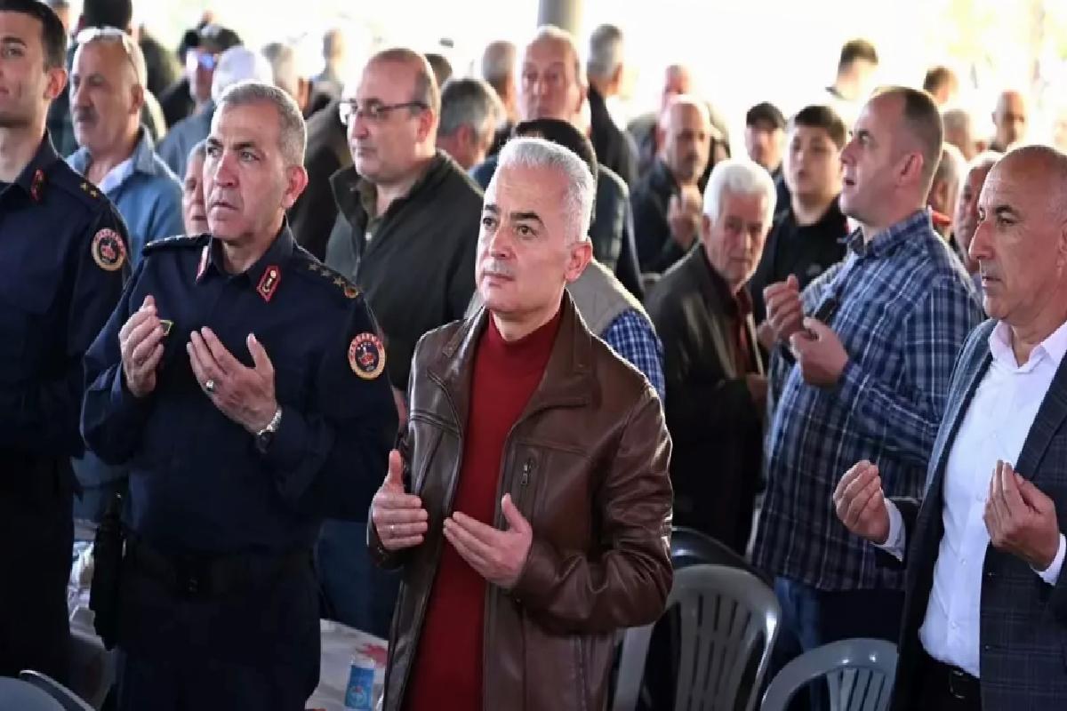 Vali Turan Yündalan’da Şükür Duasına Katıldı