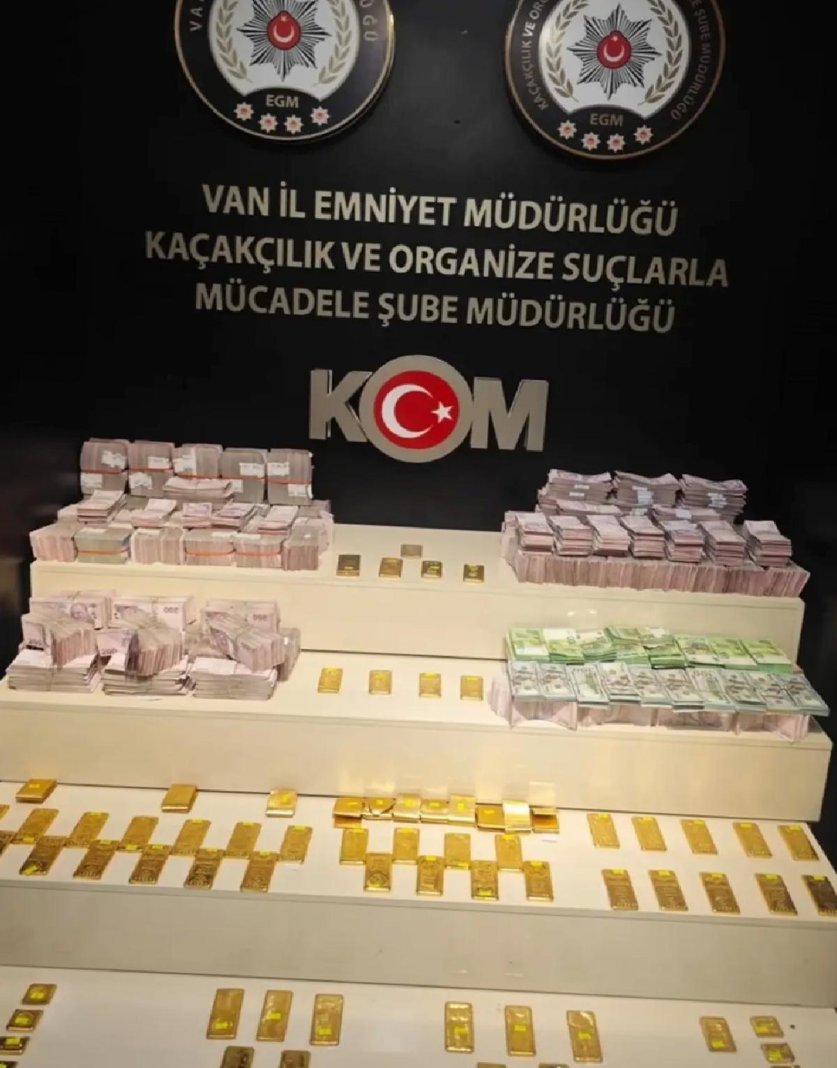 Van’da Kaçak Altın Operasyonu