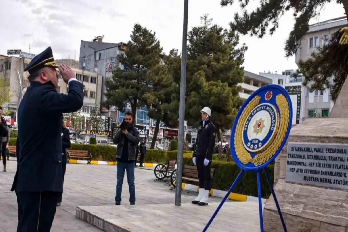 Van’da Polis Teşkilatının Yıldönümü Kutlandı