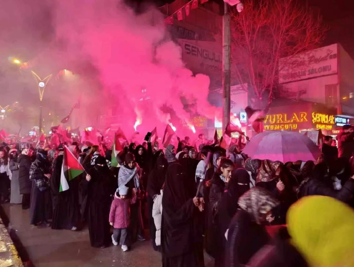Van’da Siyonizme Karşı Öfke Yürüyüşü