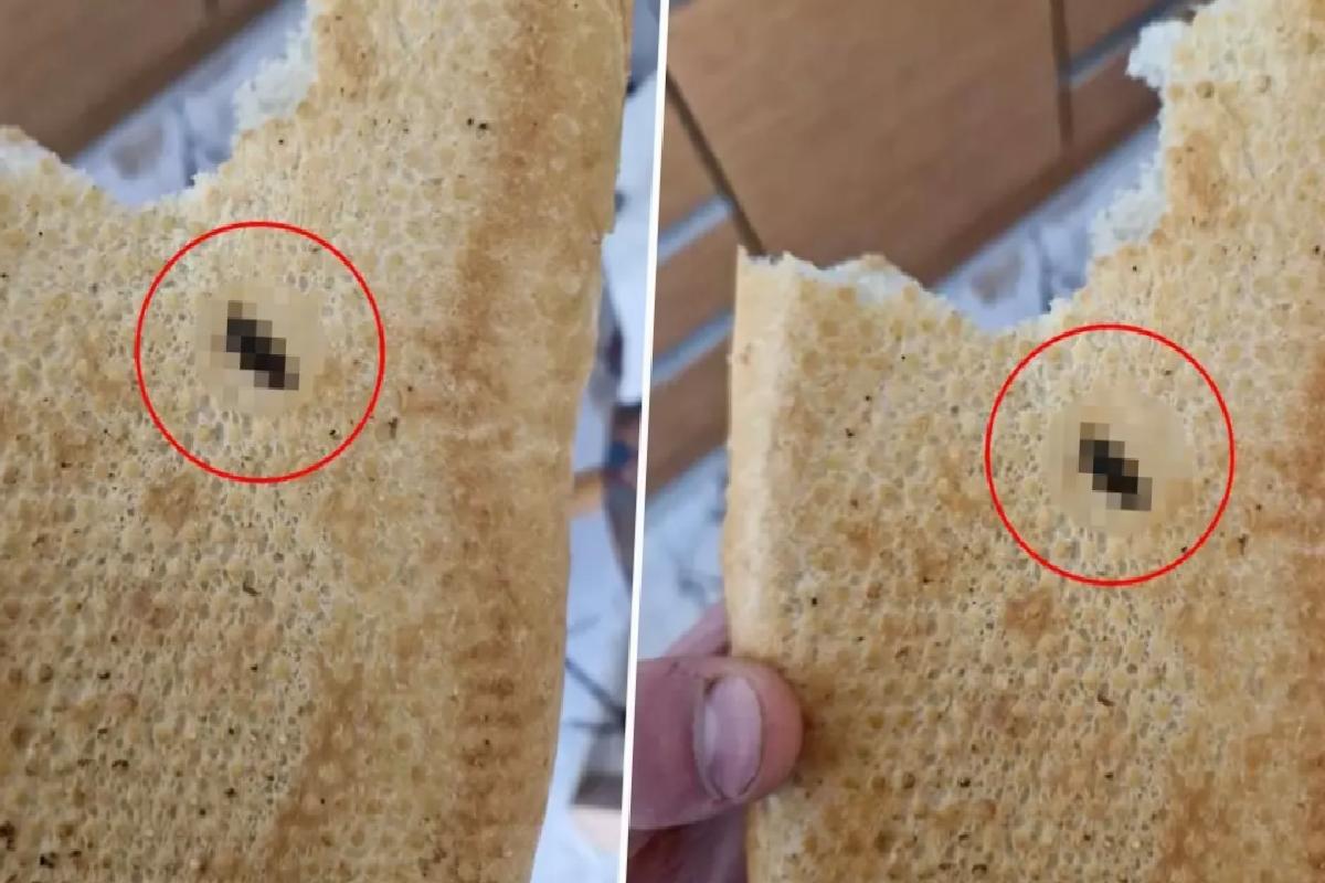 Vatandaşa satılan ekmeğin içinden çıkana bakın! Kontrol etmese yiyecekti