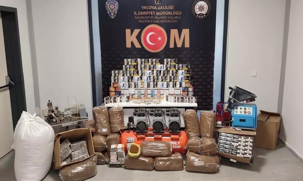 Yalova ve Kocaeli’de Dolu Makaron Operasyonu