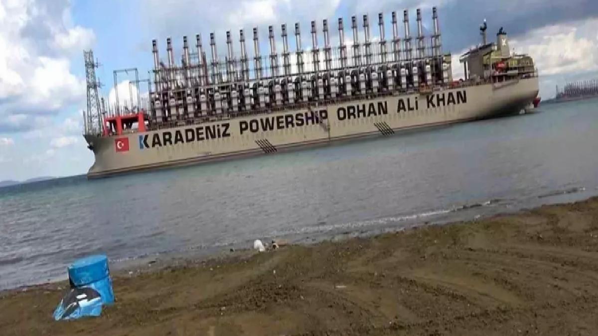 Yalova’da Dev Enerji Gemisi Kurtarıldı