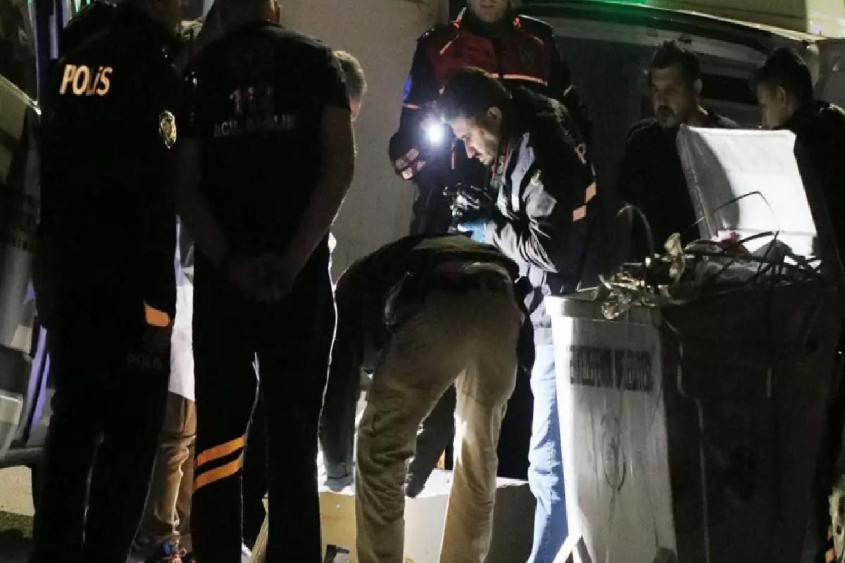 Yeni doğan bebeği çöp konteynerine annesi bırakmış