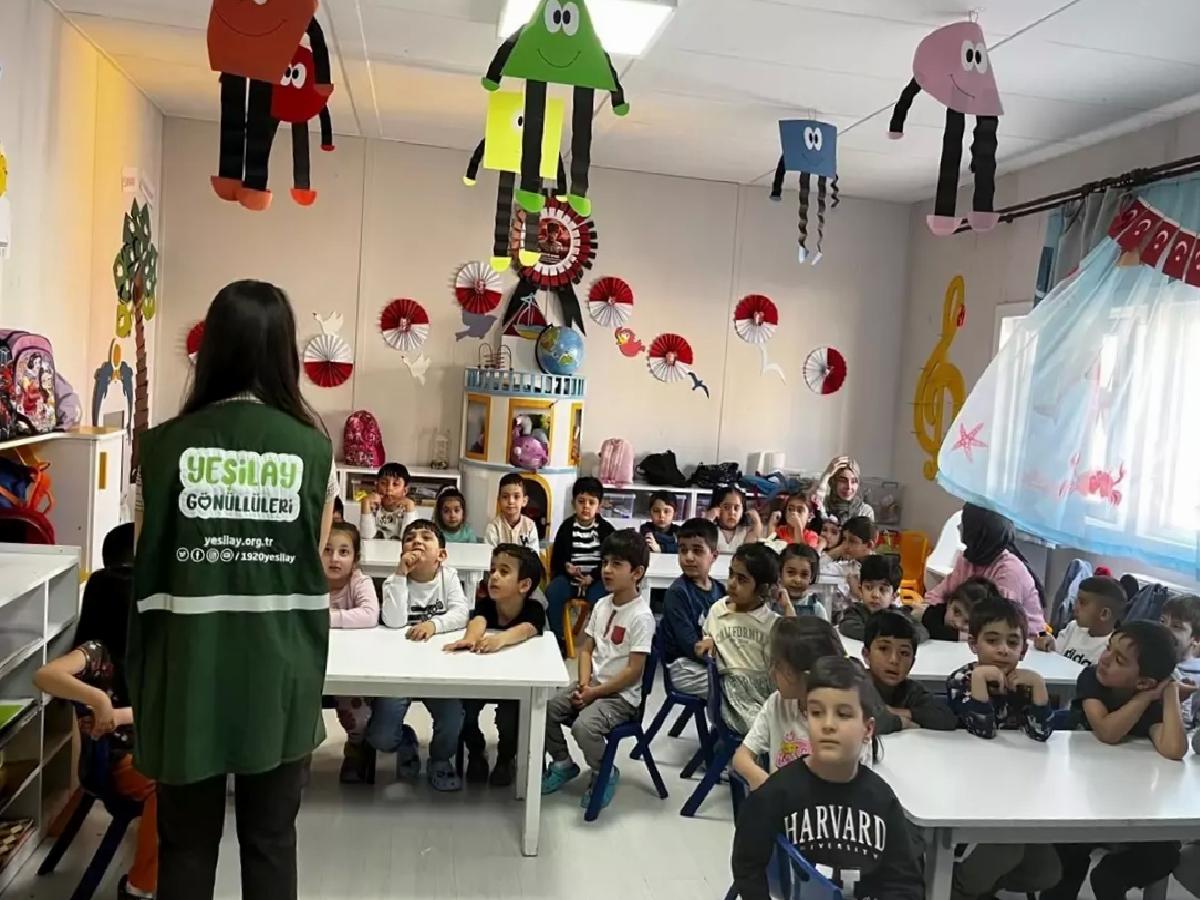 Yeşilay’dan Anaokuluna Tanıtım Faaliyeti