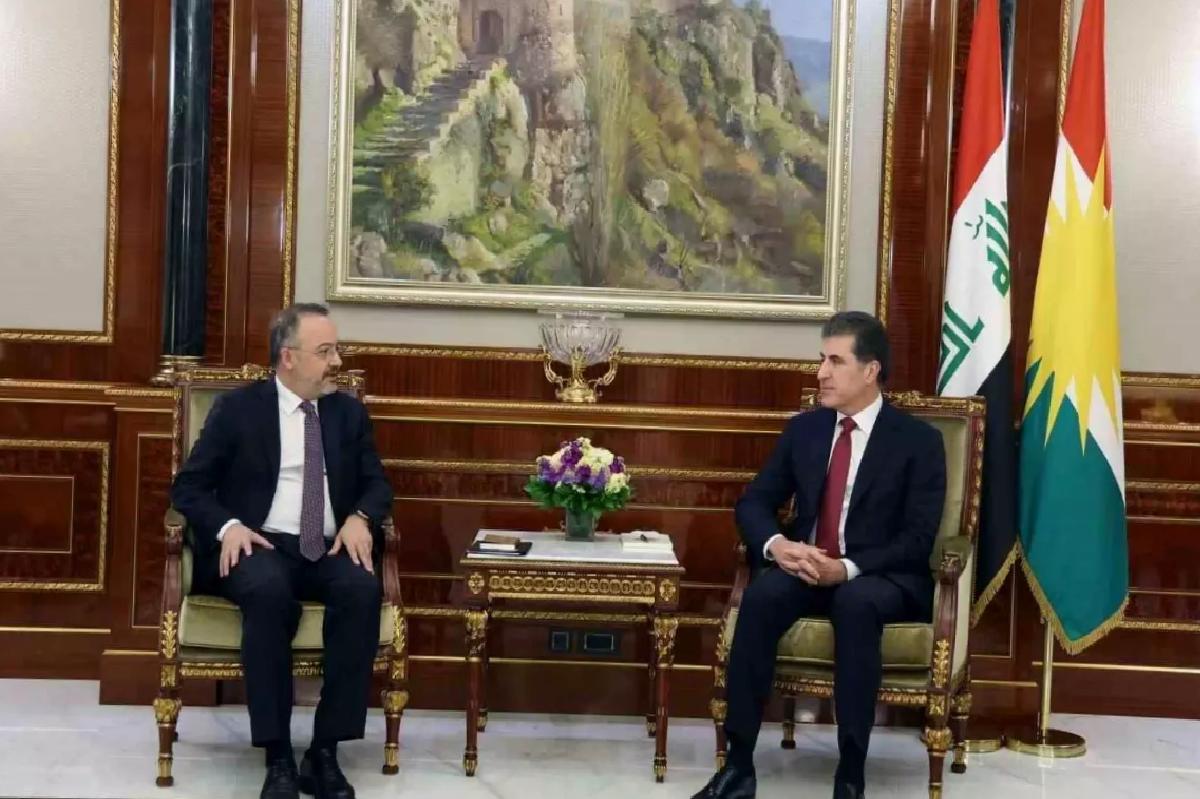 Yılmaz ve Barzani’den İKBY’de Görüşme