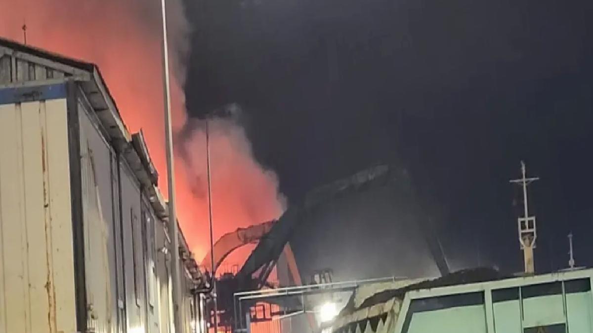 Zonguldak’ta Vinçte Yangın