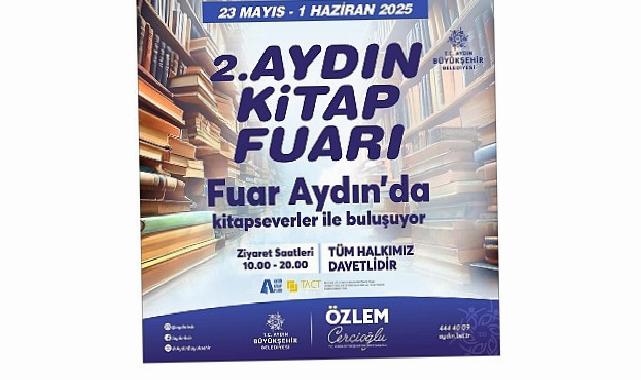 2. Aydın Kitap Fuarı, Fuar Aydın’da Başlıyor