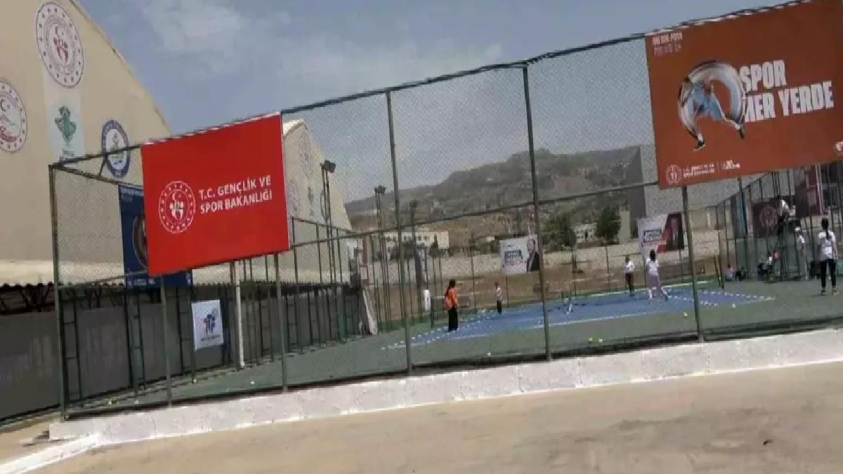 4. Uluslararası Cudi Cup Tenis Turnuvası hazırlıkları tamamlandı