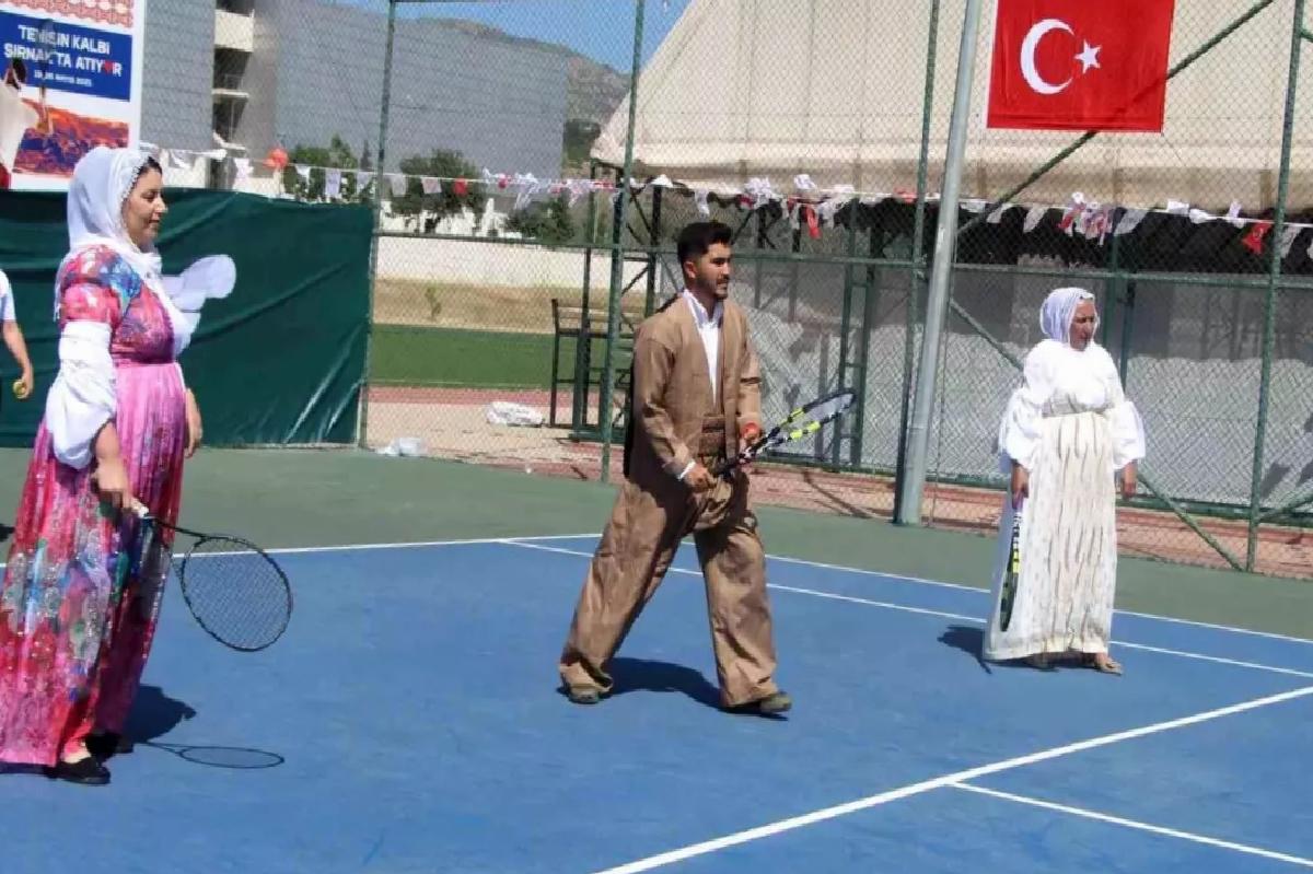 4. Uluslararası Cudi Cup Tenis Turnuvası Şırnak’ta Başladı