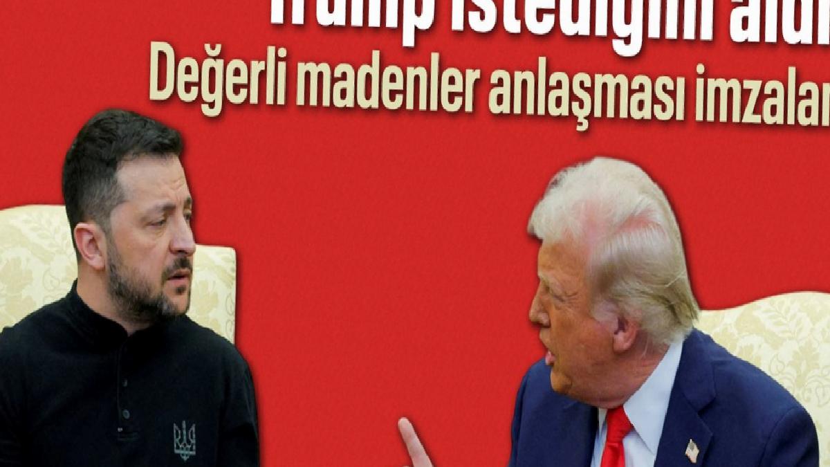 ABD ve Ukrayna değerli madenler anlaşmasını imzaladı
