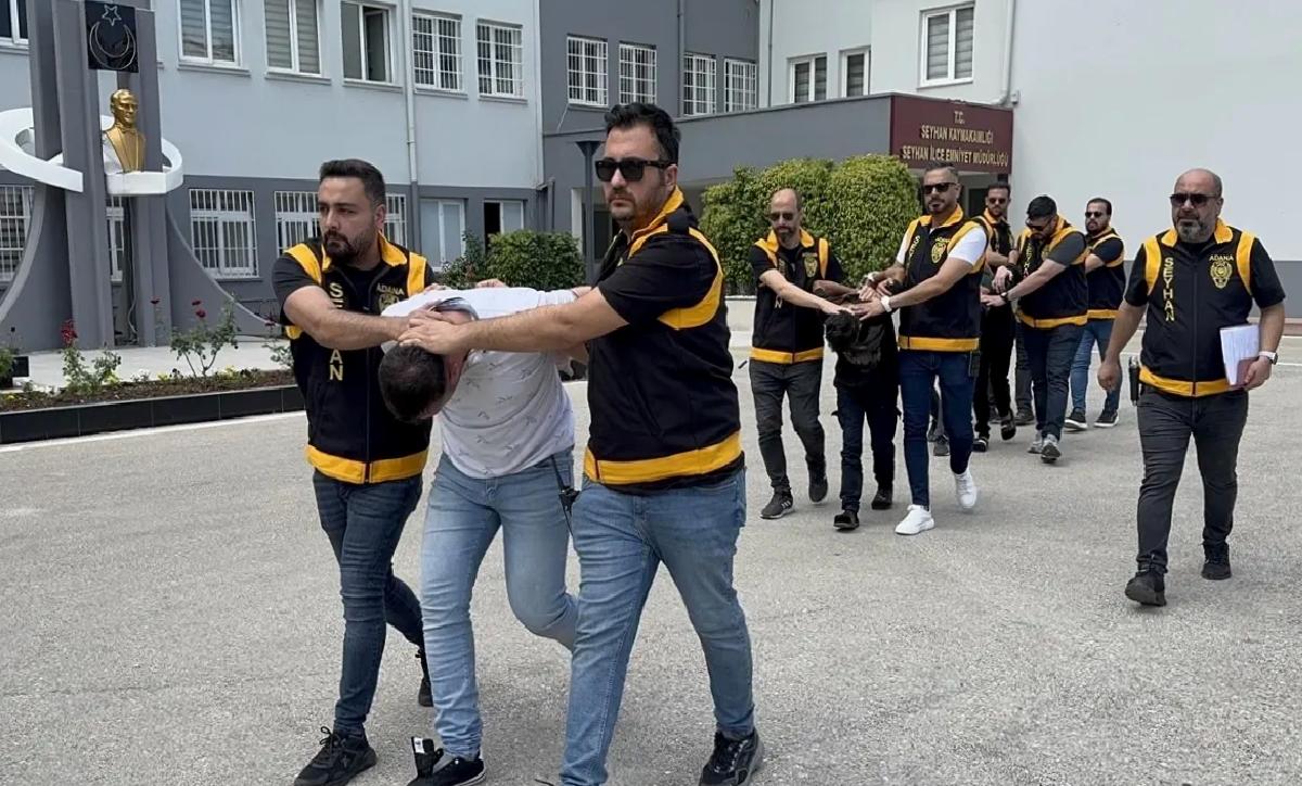 Adana’da Gaspa Operasyon: 3 Tutuklama