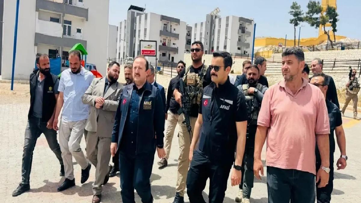 AFAD Başkanı İdlib’de