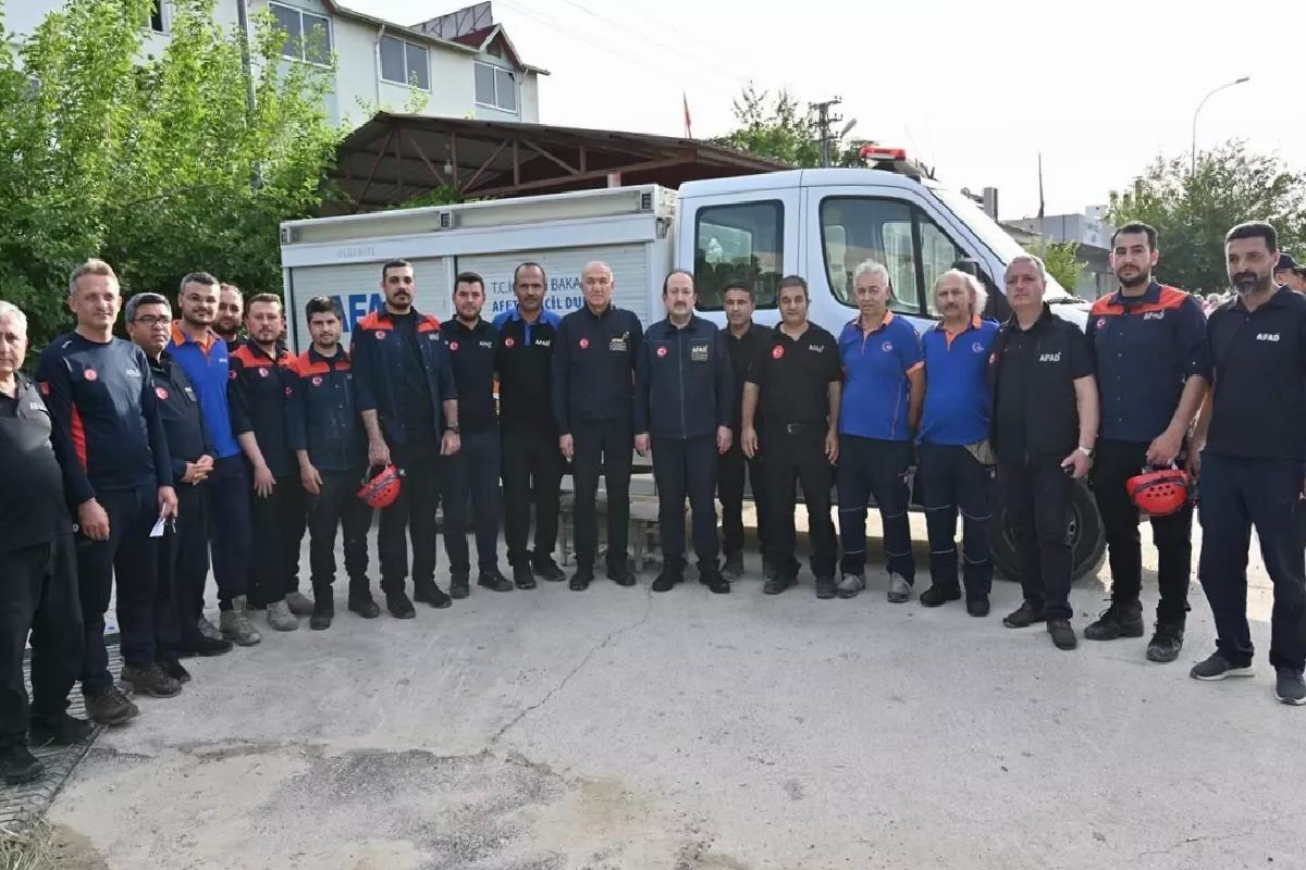 AFAD Başkanı Pehlivan, sağanaktan etkilenen Osmaniye’de incelemede bulundu Açıklaması