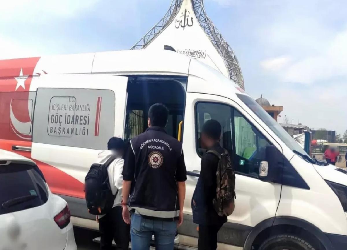 Afyonkarahisar’da Düzensiz Göçmen Operasyonu