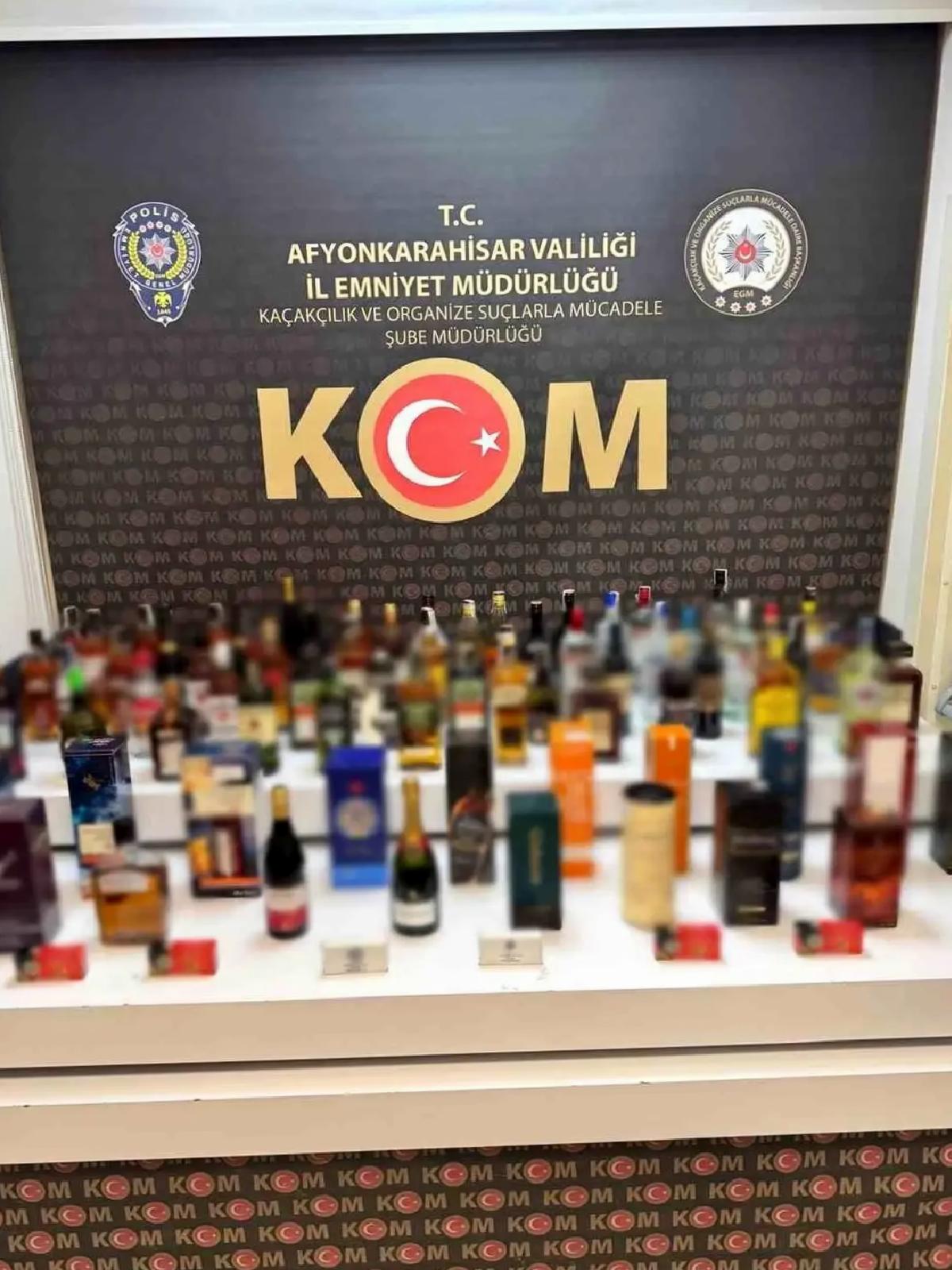Afyonkarahisar’da Kaçak İçki Baskını