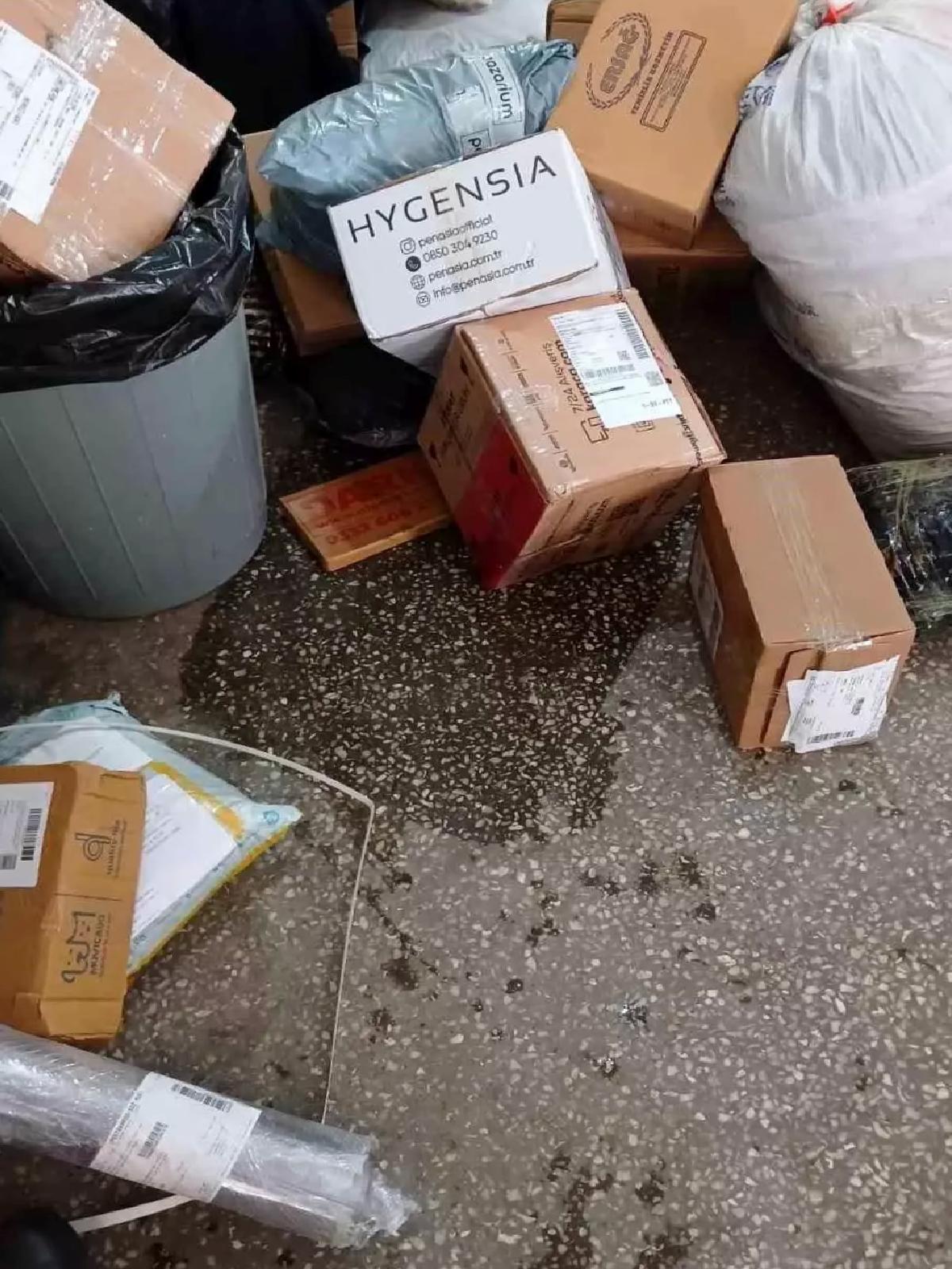 Ağrı’da Kargo Krizi: Suya Düşen Paketler