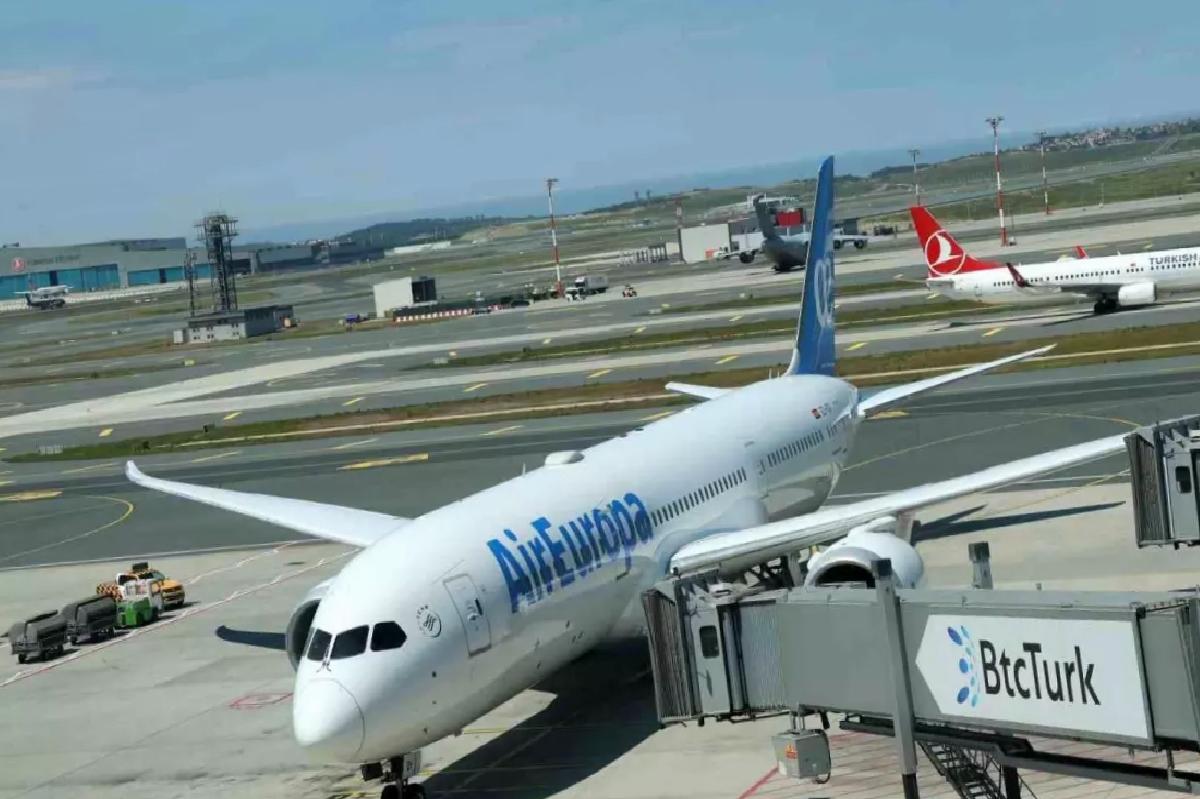 Air Europa, Madrid-İstanbul Seferlerine Başladı