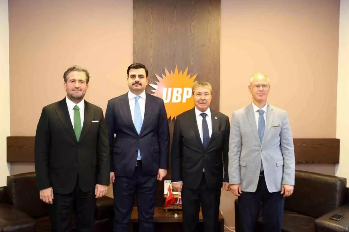 AK Parti Genel Sekreteri İnan, KKTC Cumhurbaşkanı Tatar’ı ziyaret etti