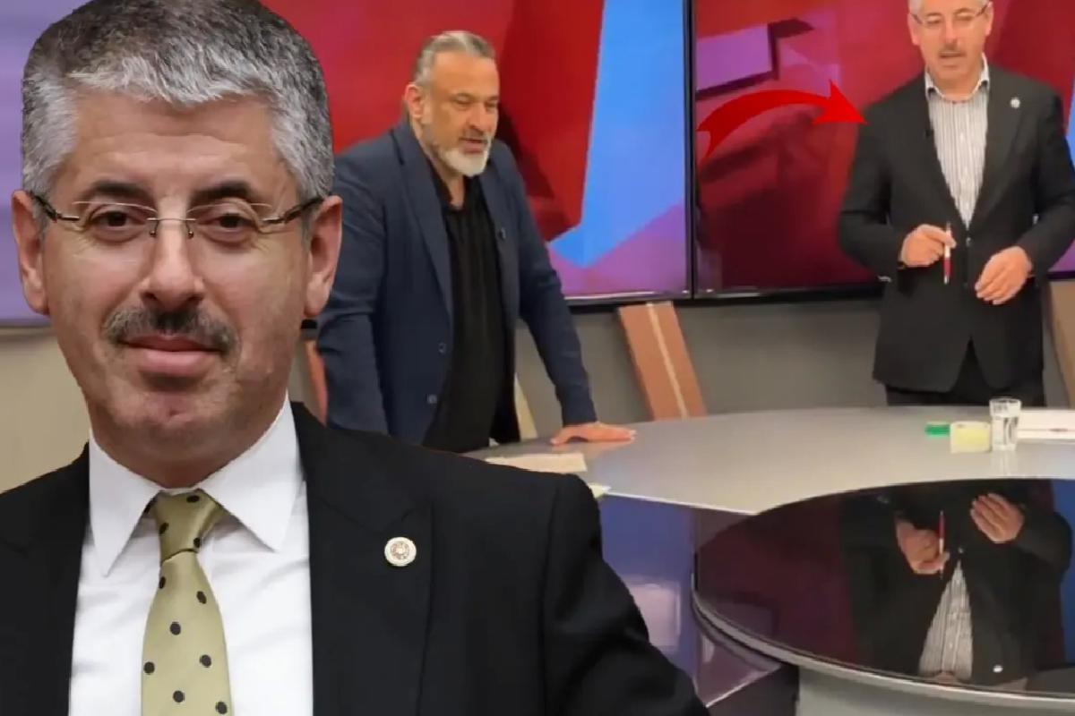 AK Partili Çopuroğlu, İmamoğlu’nu tiye alıp kameraları bantla kapattı