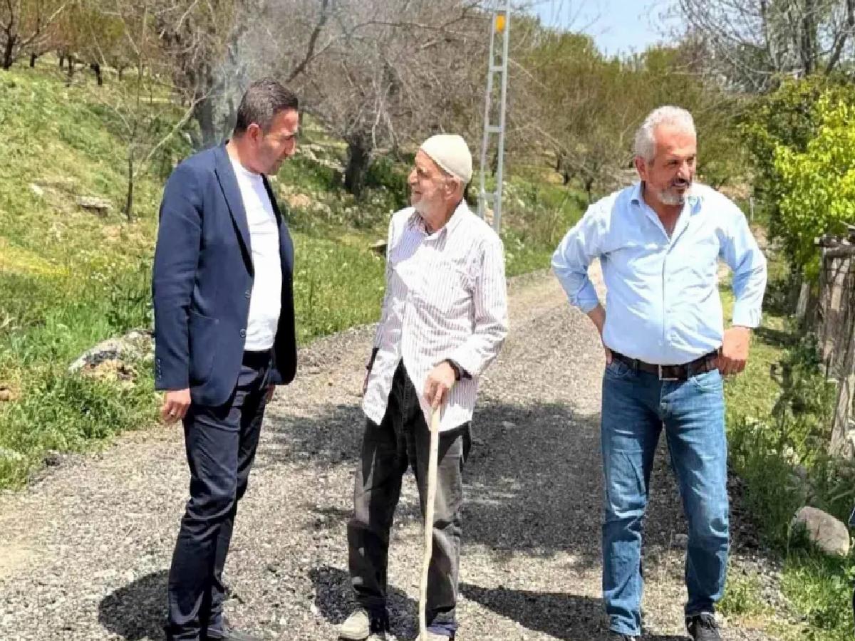 Akçadağ Belediye Başkanı Ulutaş Yol Çalışmalarını İnceledi