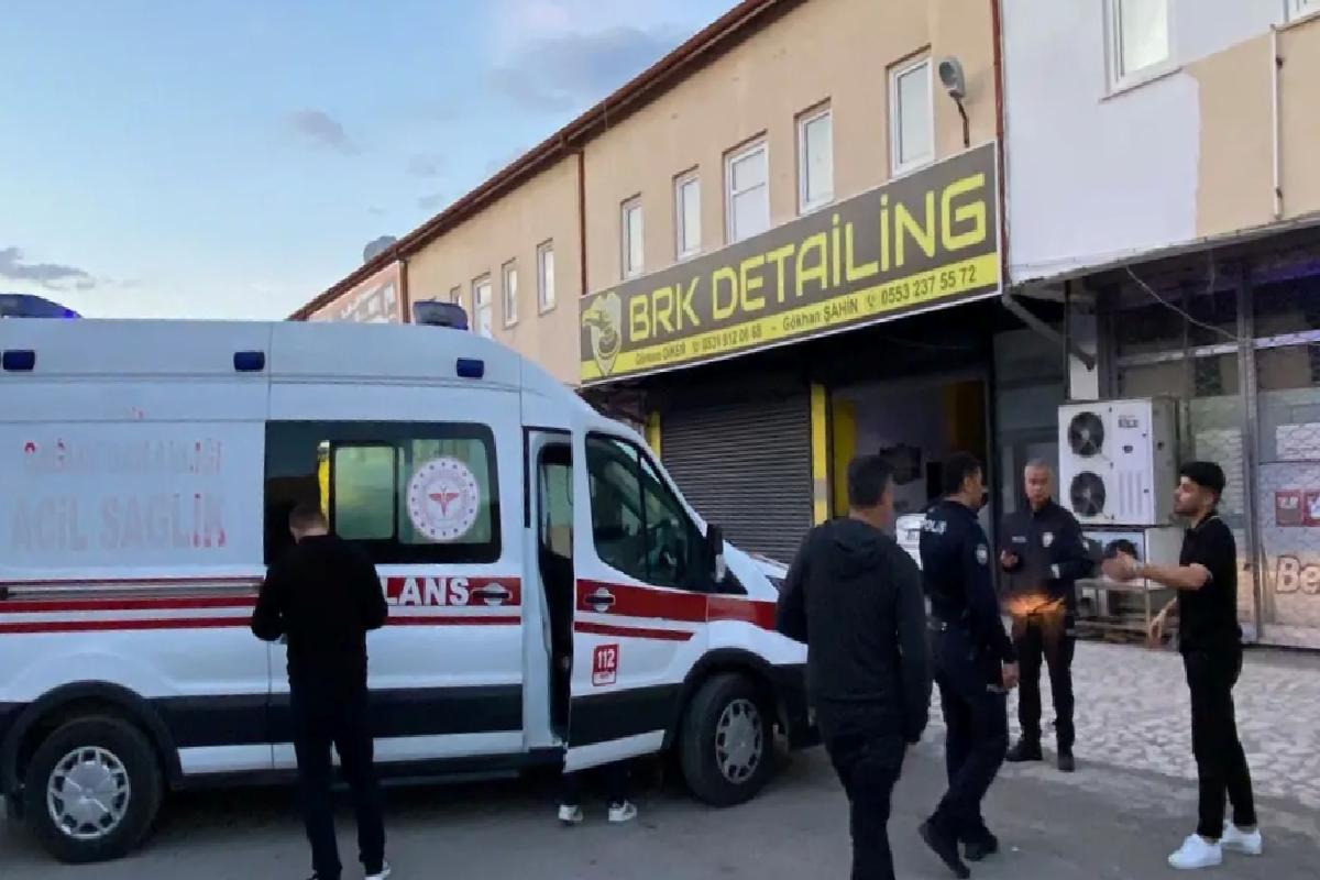 Aksaray’da Oto Yıkamaya Silahlı Saldırı