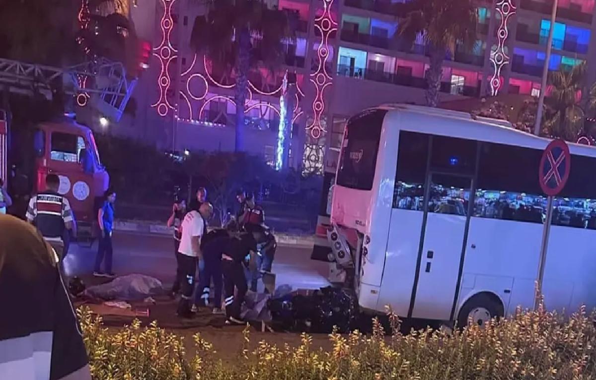 Alanya’da Motosiklet Kazası: 2 Ölü