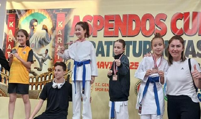Aliağalı Karateciler Aspendos Cup Karate Turnavası’nda