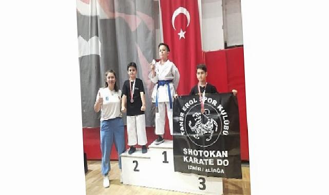 Aliağalı Karatecilerden 19 Mayıs İl Şampiyonası’nda 9 Madalya