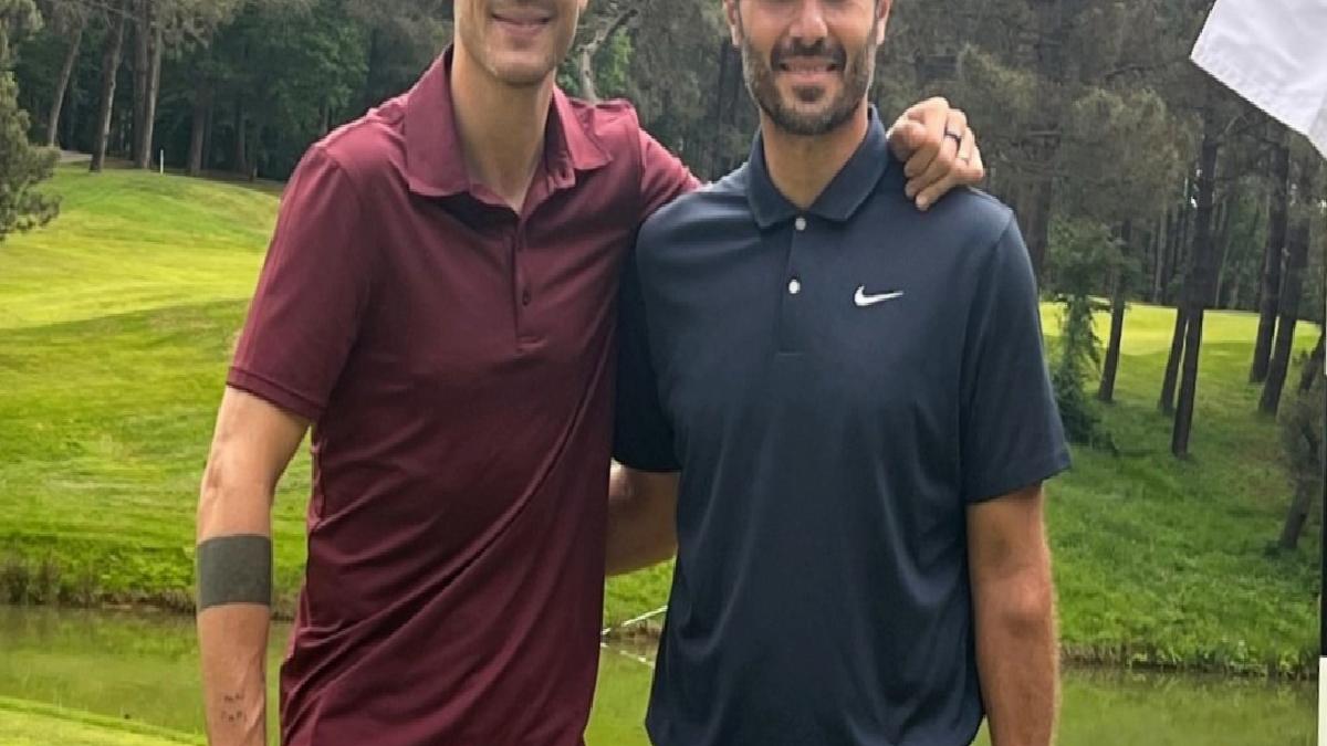 Alvaro Morata ve Hamit Altıntop golf oynadı