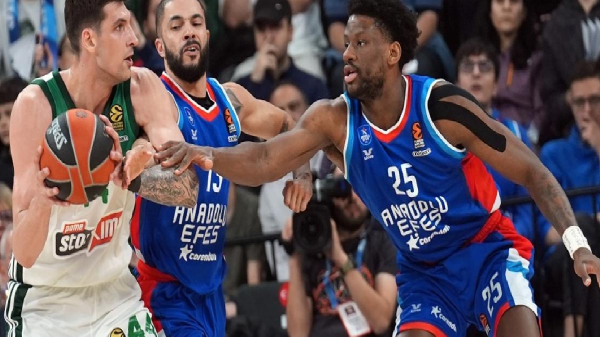 Anadolu Efes, Panathinaikos serisinde geri düştü