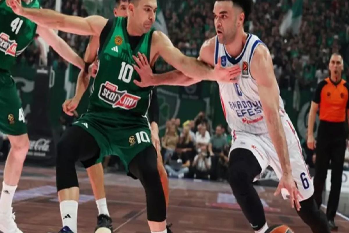 Anadolu Efes, son maçta istediğini alamadı! Fenerbahçe’nin rakibi Panathinaikos oldu