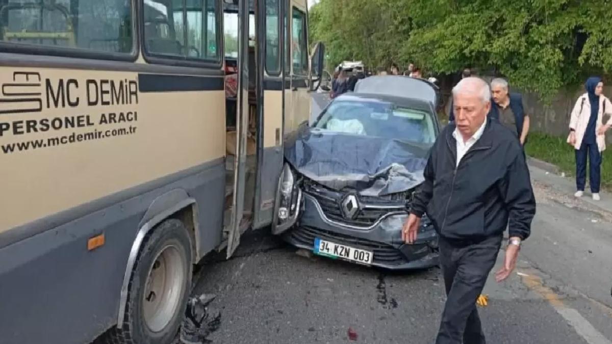 Ankara’da Minibüs Kazası: 14 Yaralı