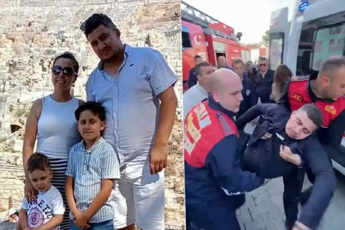 Anne ve 2 çocuğunun öldüğü yangında itfaiyeci baba kundaklamadan tutuklandı