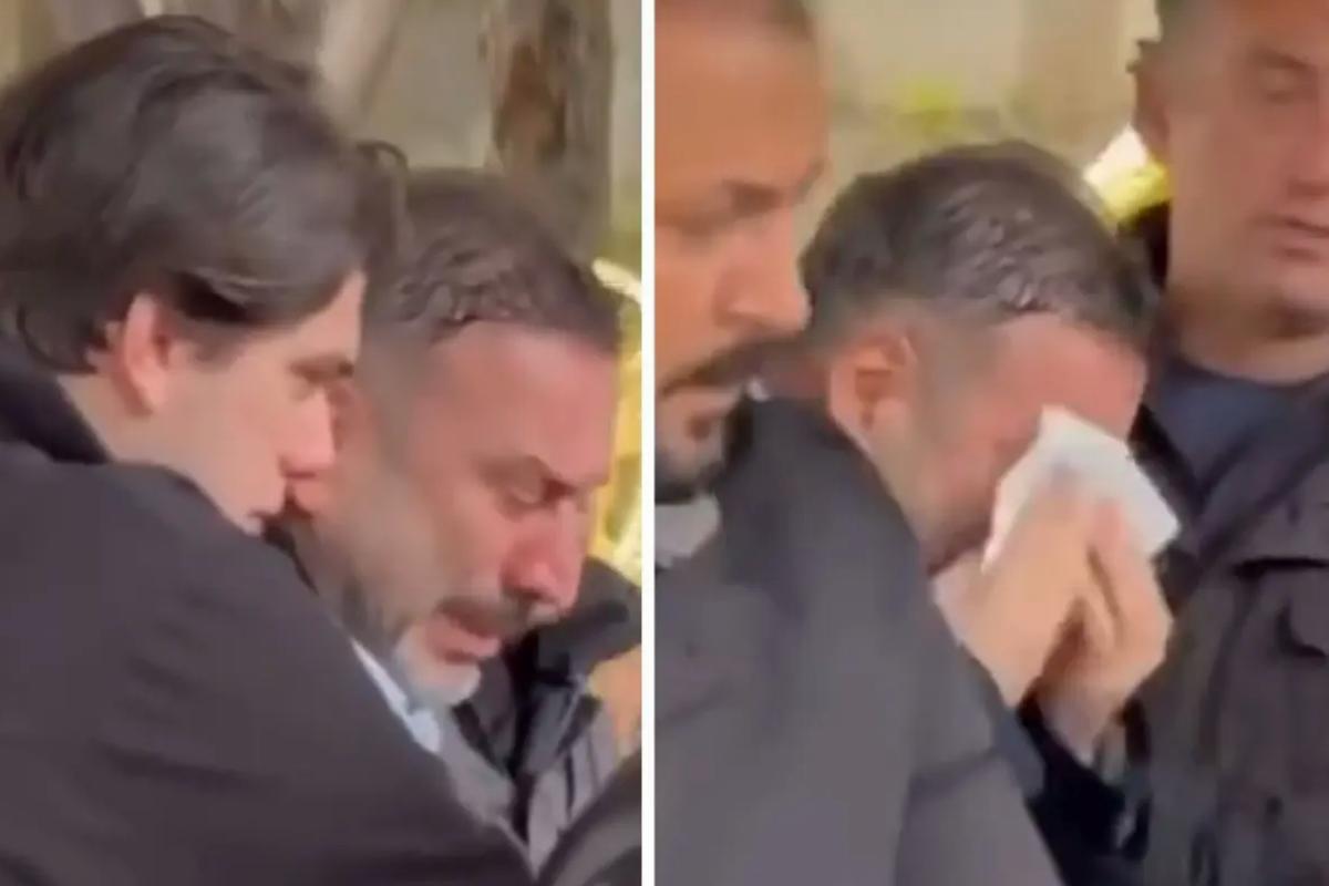 Annesini toprağa veren Ertem Şener hüngür hüngür ağladı