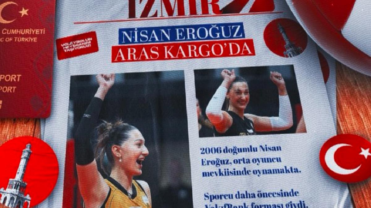 Aras Kargo, Nisan Eroğuz’u kadrosuna kattı