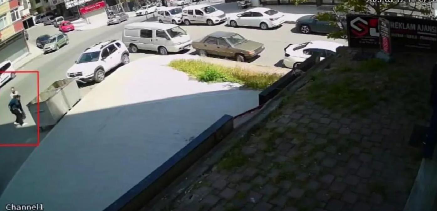 Arnavutköy’de Hırsızlık Anı Güvenlik Kamerasında