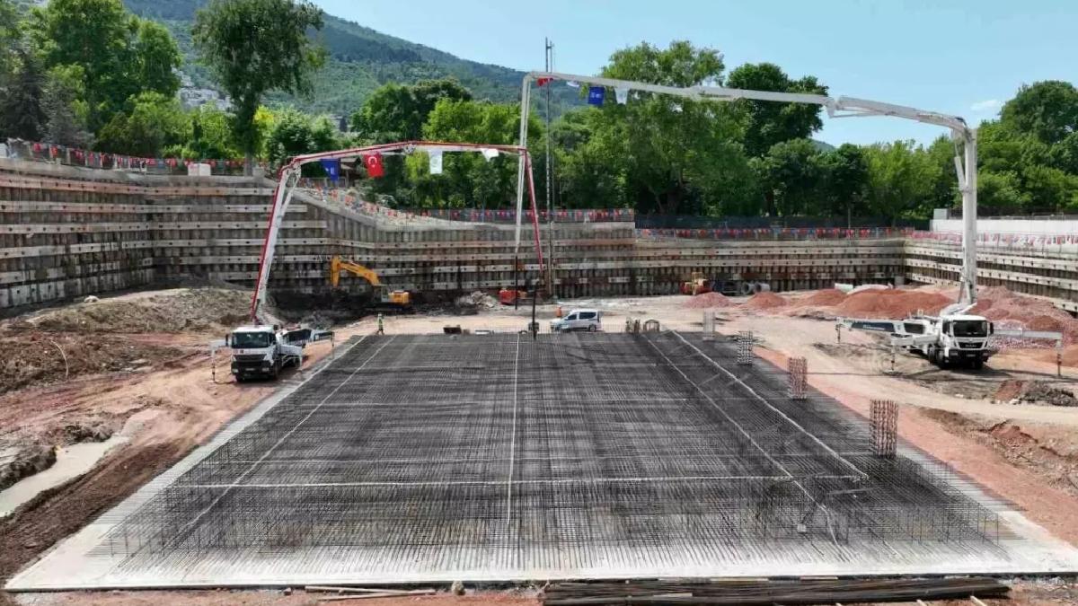 Atatürk Spor Salonu’nun temeli törenle atıldı
