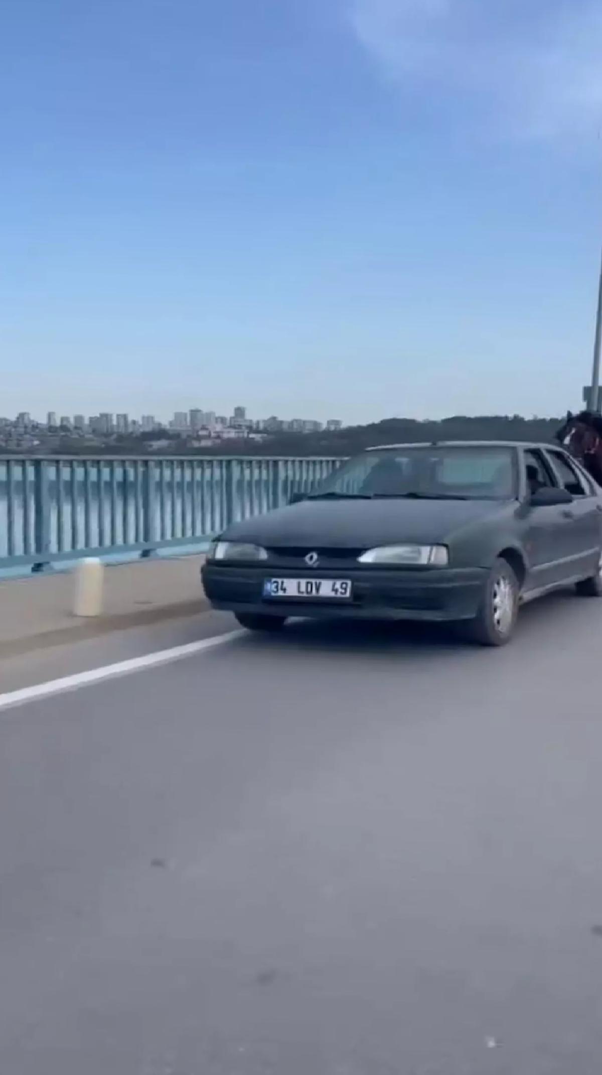 Atla Otomobil Sürmekte Gözaltı!
